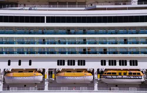 Cruise ship safety software